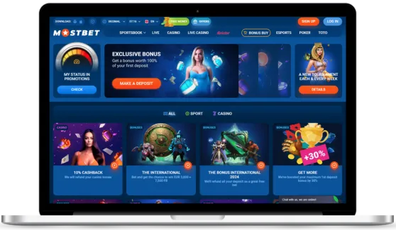 Mostbet Bonuses