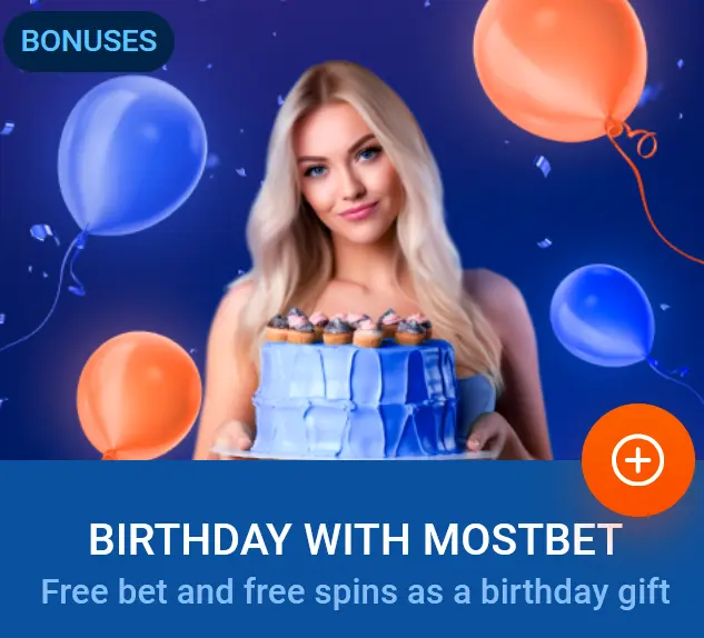 Birthday with Mostbet