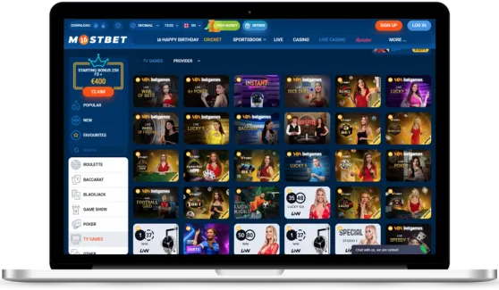 Real-Time mostbet games