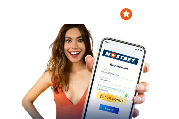 Mostbet create account