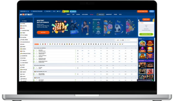 mostbet play laptop UZ