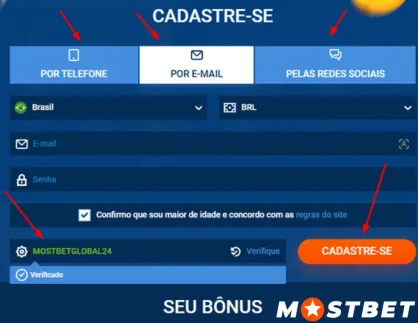 Métodos de Inscrição