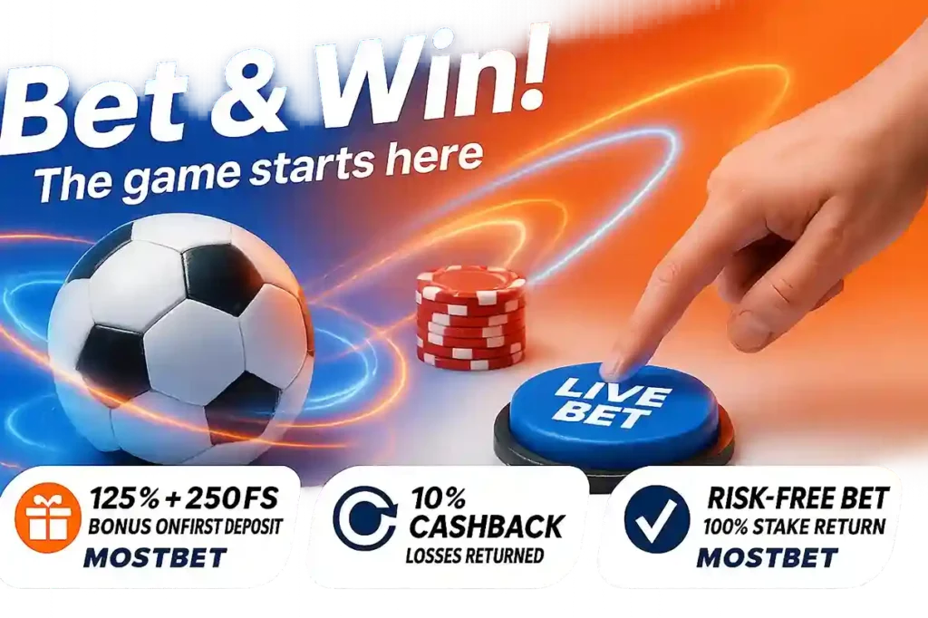 Bet and win money on mostbet online casino