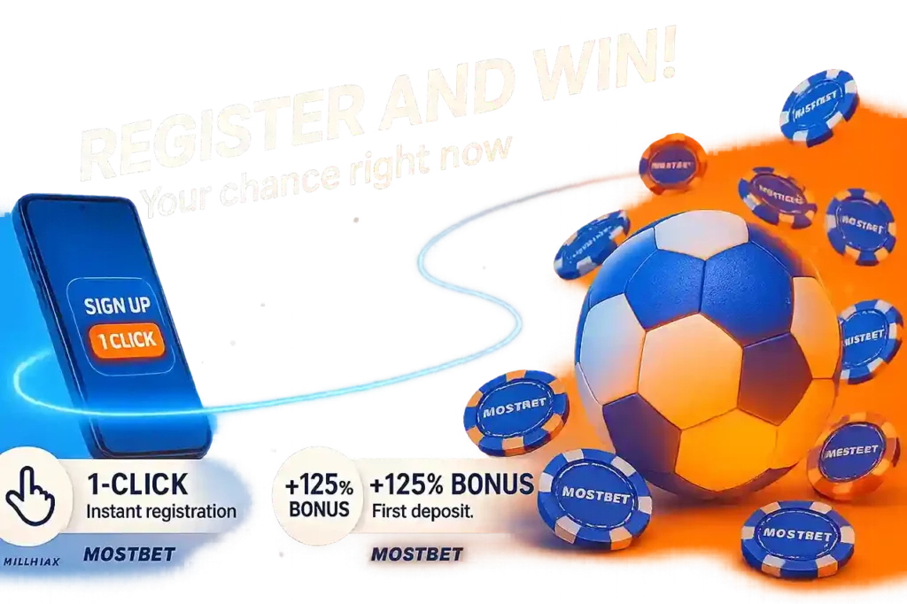 Register at mostbet casino and win big money