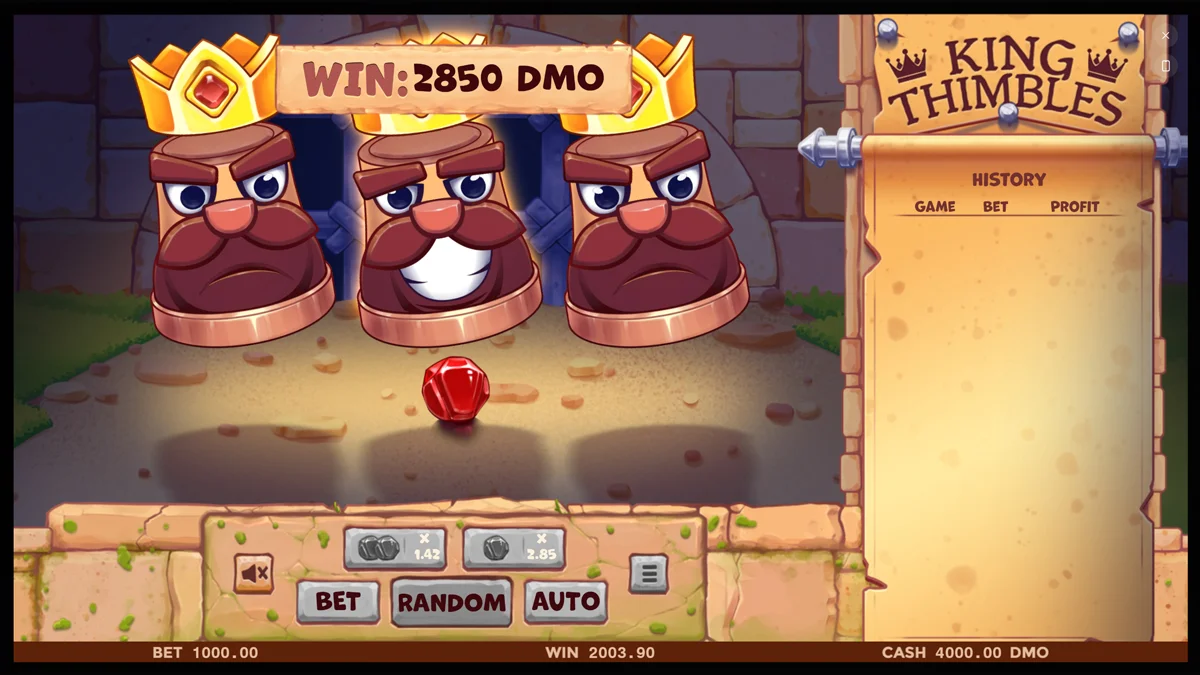 How to Play King Thimbles for Real Money