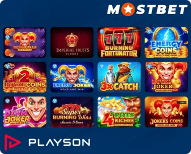 Play Games at MostBet