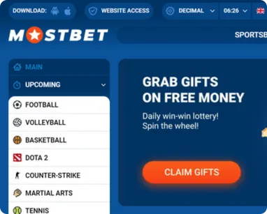 Visit the Mostbet Website