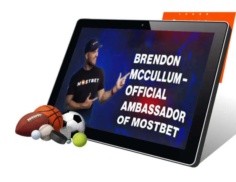 Brendon McCullum - Mostbet Ambassador