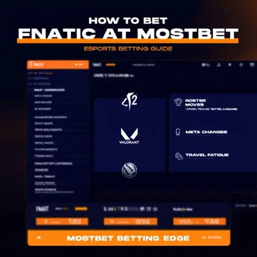 How to Bet Fnatic at Mostbet