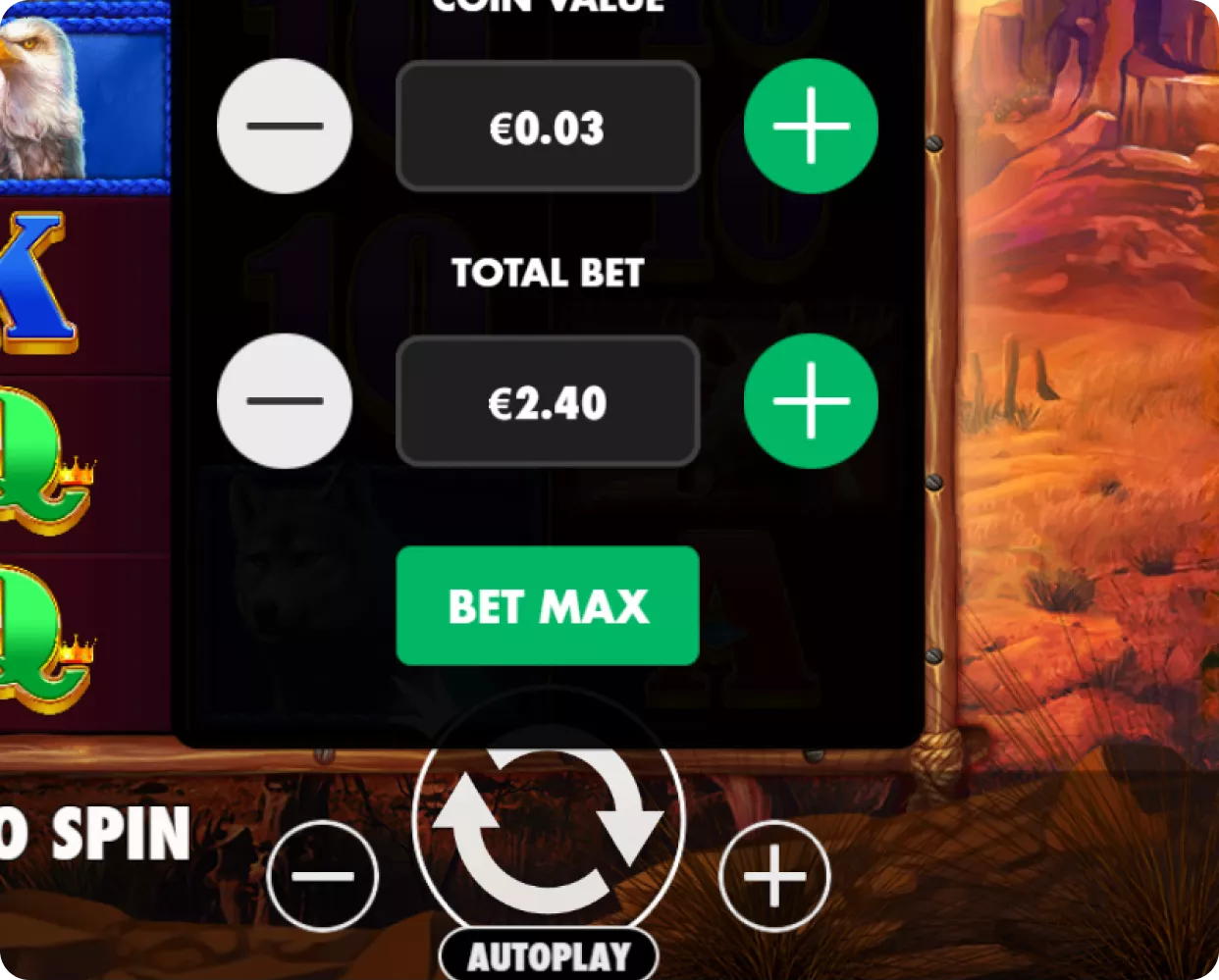 Buffalo Bet Set Your Bet