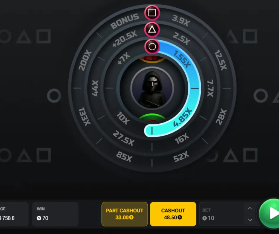 Cashout Squid Gameble