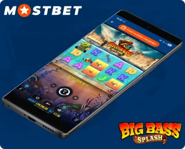 Big Bass Splash Mostbet App
