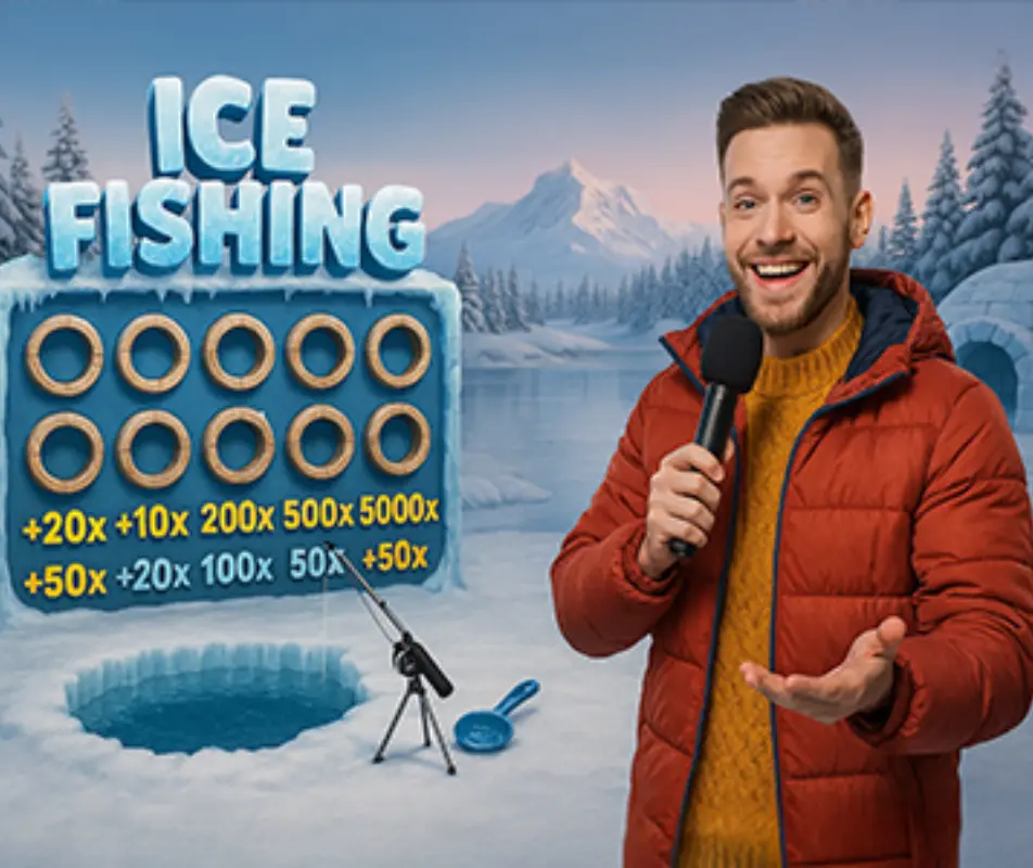 Ice Fishing Live Game at Mostbet