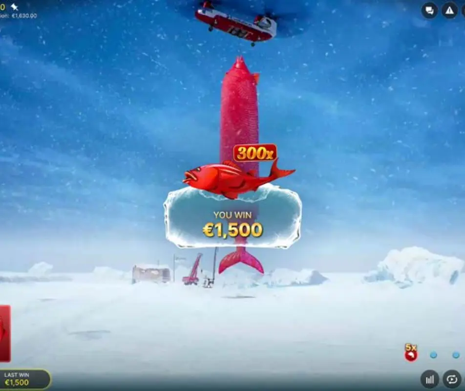 ice fishing features