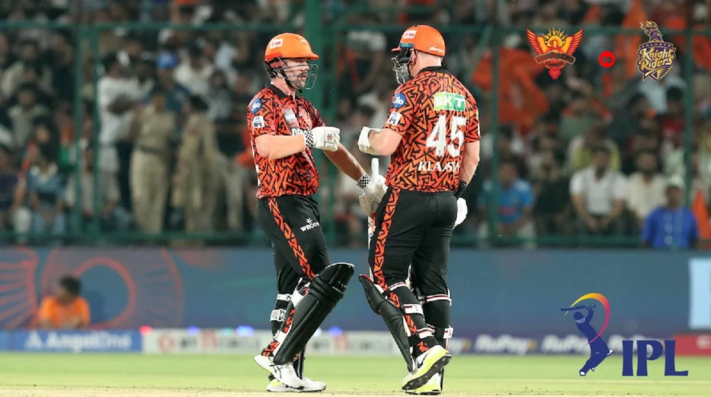 Kolkata Knight Riders (KKR) and Sunrisers Hyderabad (SRH)