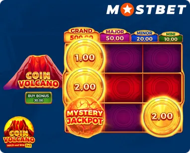 Coin Volcano Slot Features