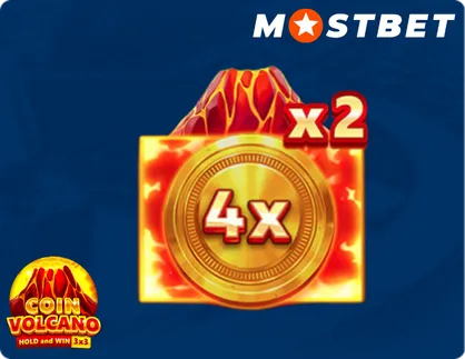 Volcano Multipliers Slot Mostbet