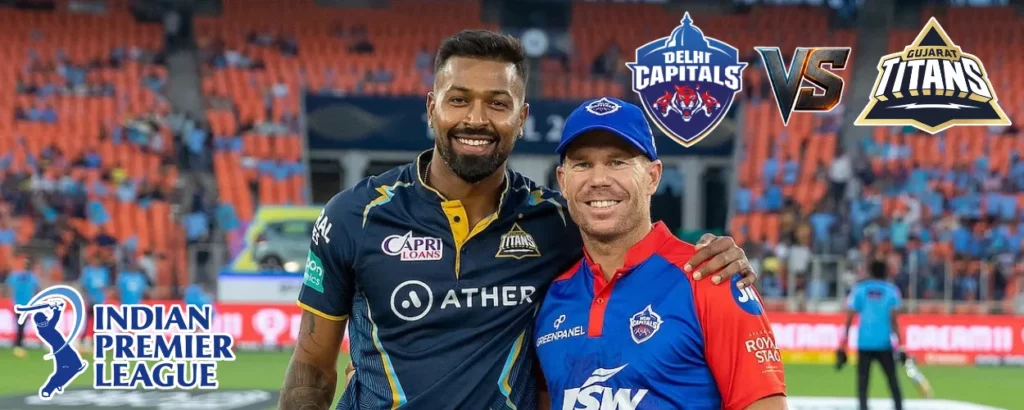 DC GT Mostbet cricket