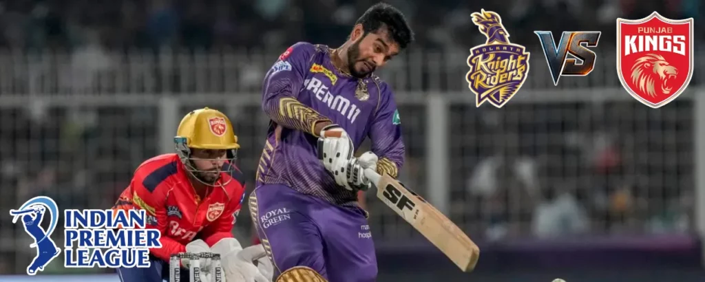 KKR PBKS Head to Head Record