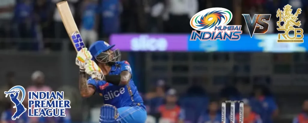 MI RCB Match IPL