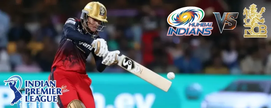 MI RCB Scorecard Ball-by-Ball