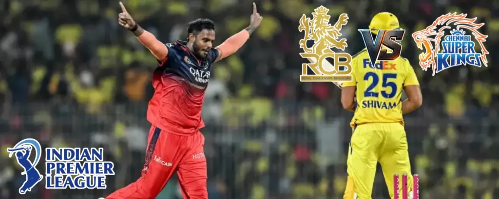 RCB CSK Match Highlights