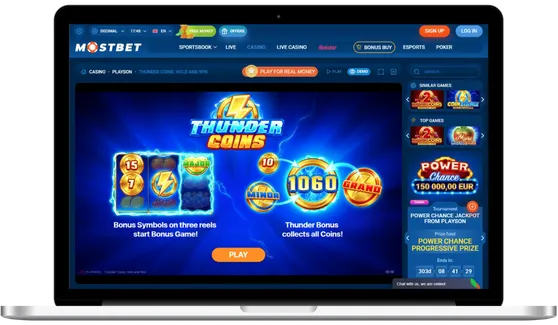 About Thunder Coins Slot