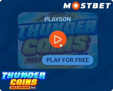 Play Thunder Coins Mostbet