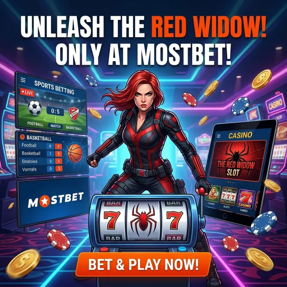 Advantages of Playing The Red Widow on Mostbet