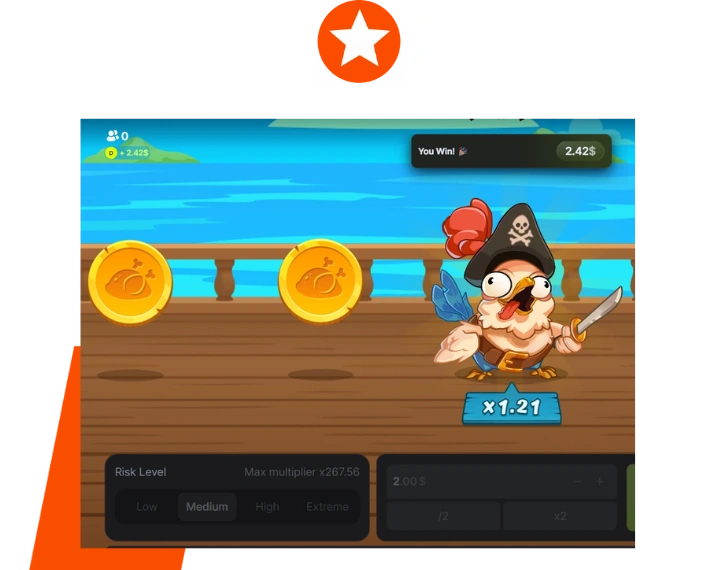 Chicken Pirate Demo Mode