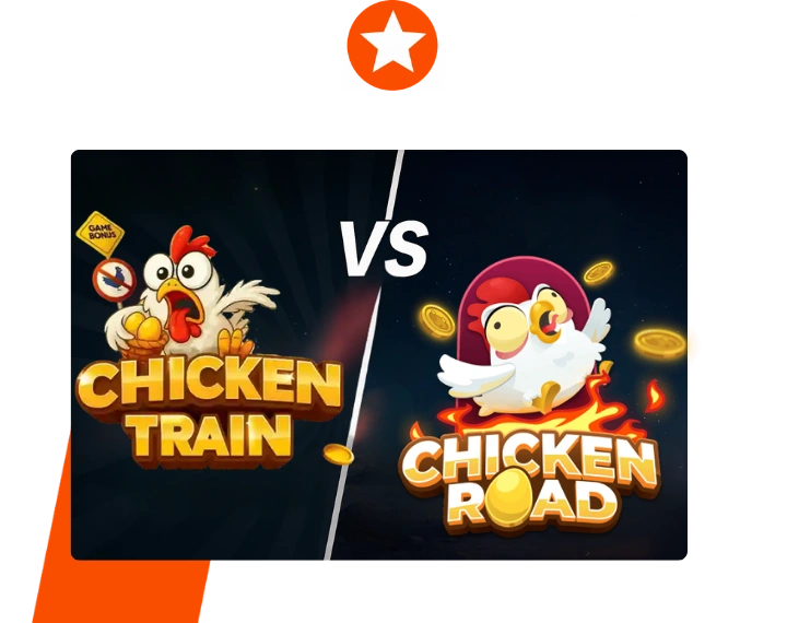 Chicken Train vs Chicken Road