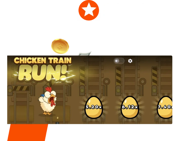 Chicken Train Animations