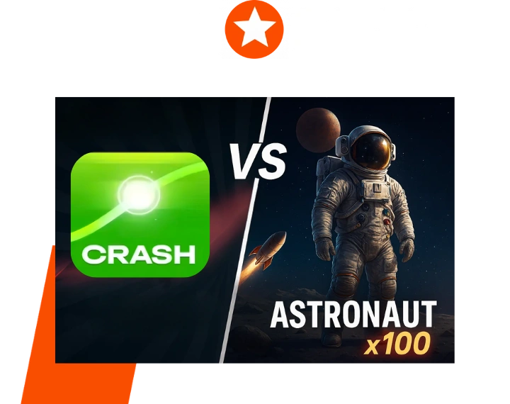 Crash vs Astronaut