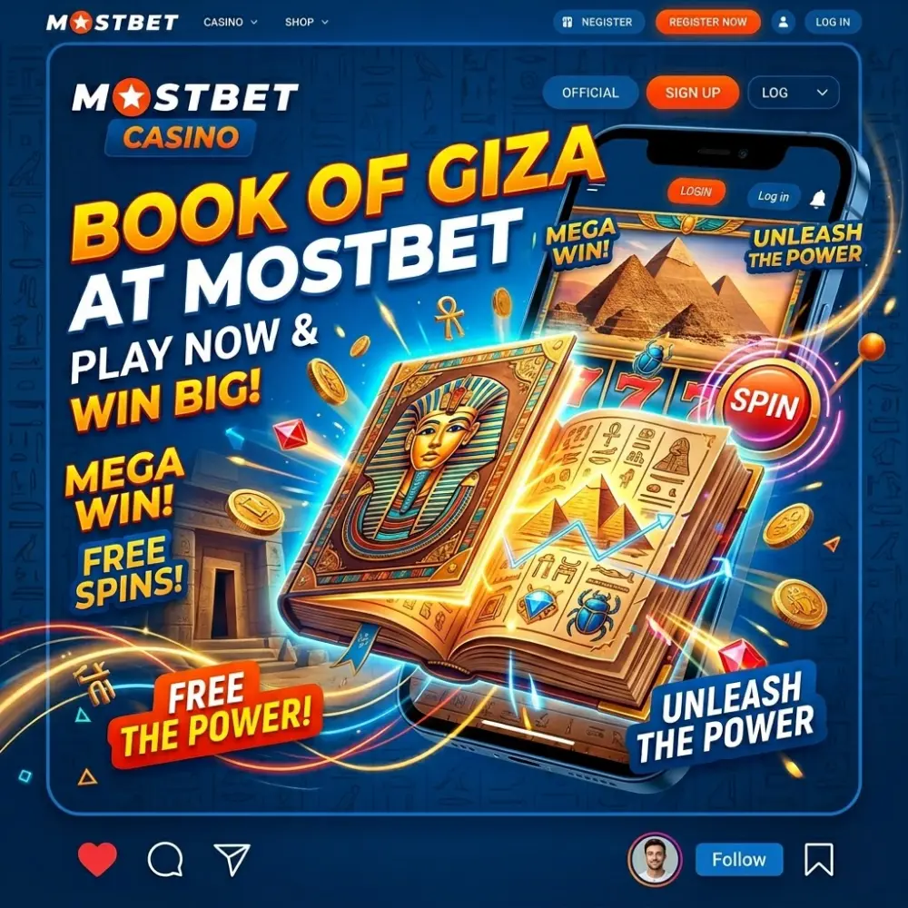 How to Play Book of Giza on Mostbet