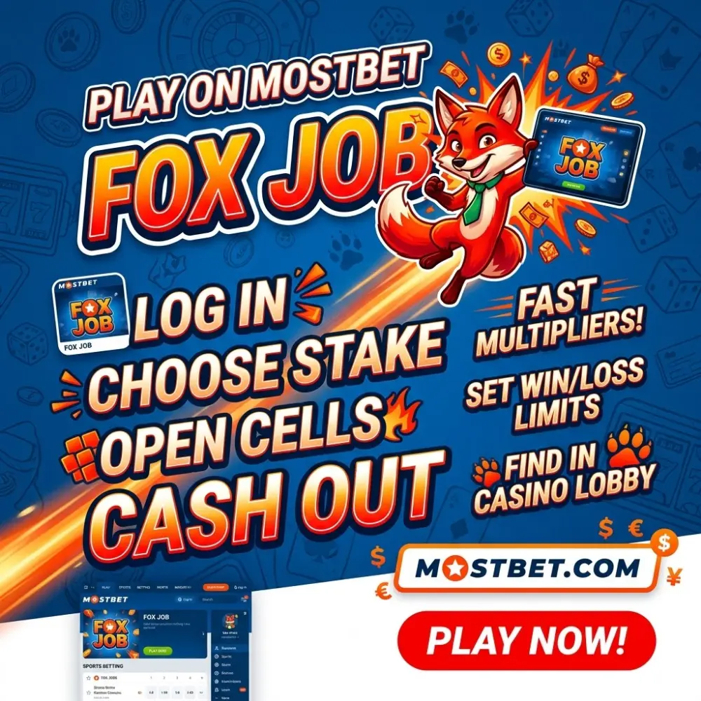 How to Play Fox Job on Mostbet