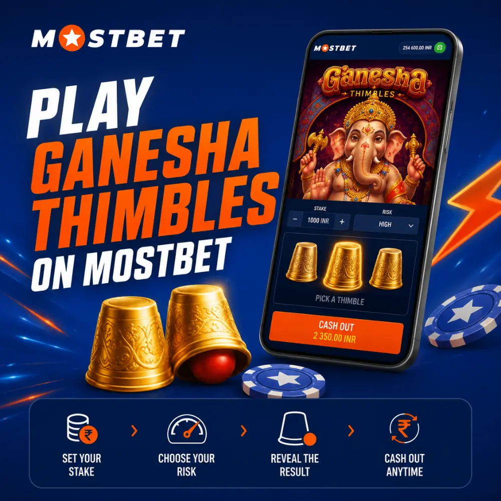How to Play Ganesha Thimbles on Mostbet