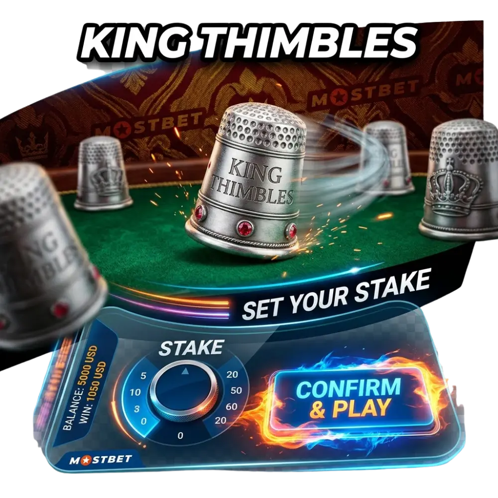 How to Play King Thimbles on Mostbet