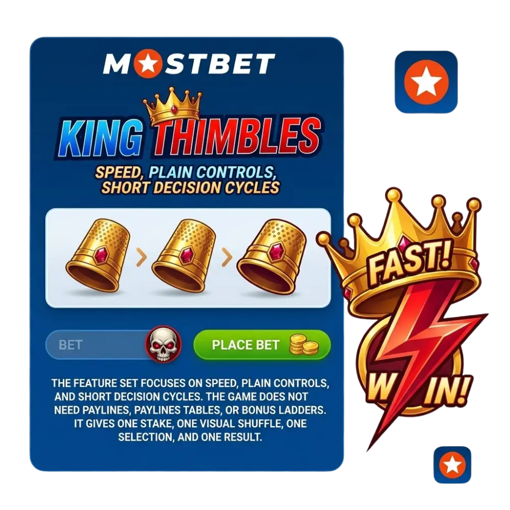 King Thimbles Game Features