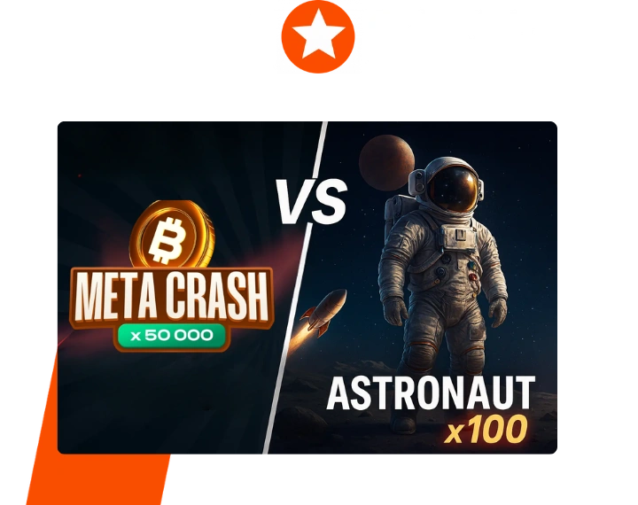 Meta Crash vs Astronaut