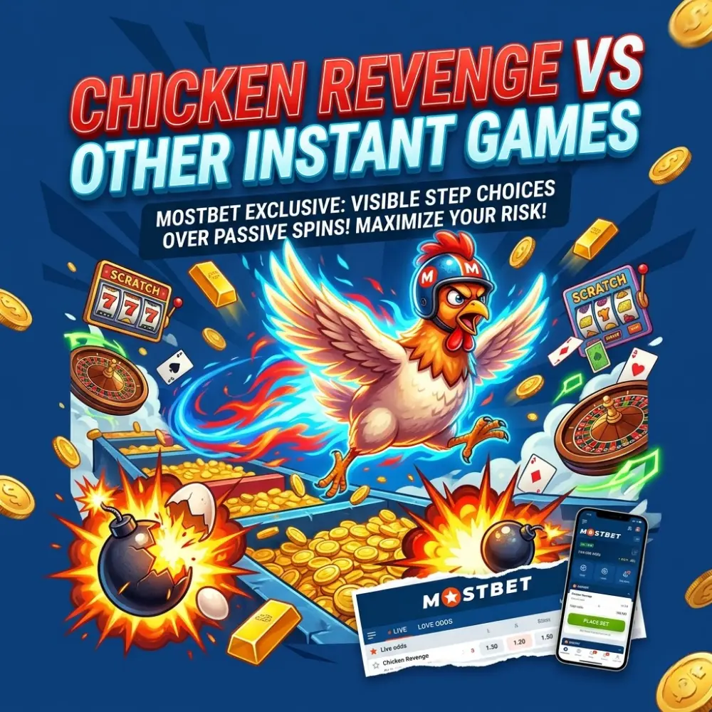 Mostbet Chicken Revenge vs Other Instant Games