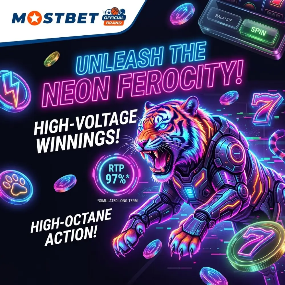Mostbet Neon Ferocity RTP and Volatility