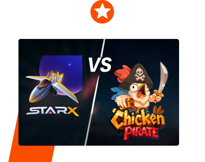StarX vs Chicken Pirate