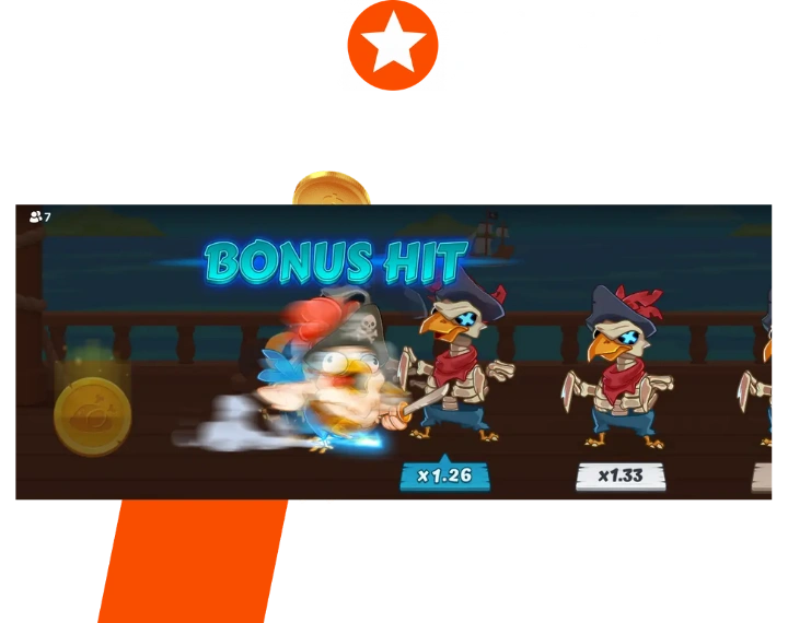 Mostbet for Chicken Pirate