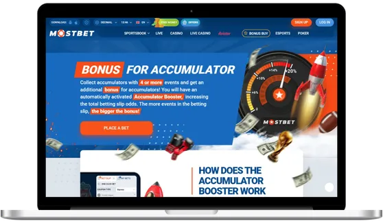 Accumulator Booster Mostbet Betting
