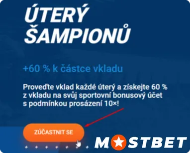 Úterý šampionů Výběr promoakce