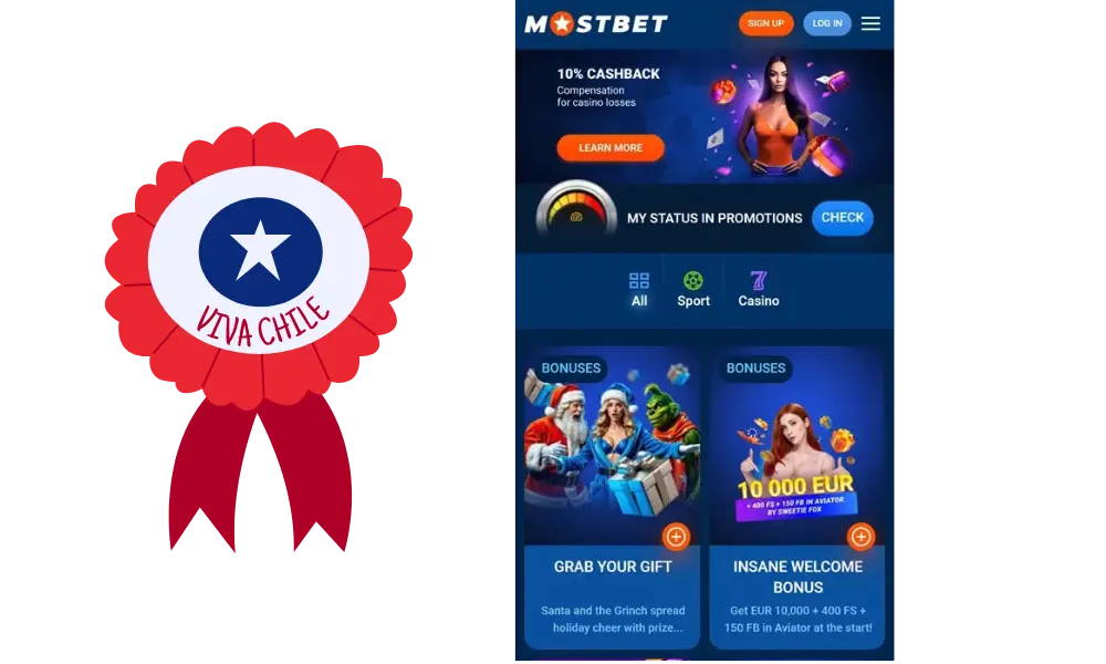 Bonos y promociones de Mostbet